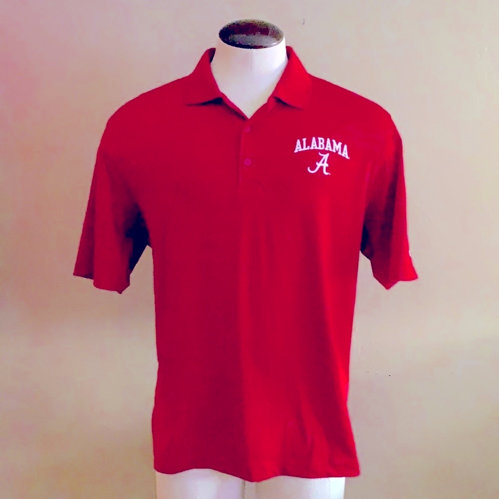 Champion Alabama Crimson Tide Golf Shirt L